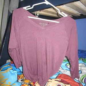 Women's Guess V-neck shirt